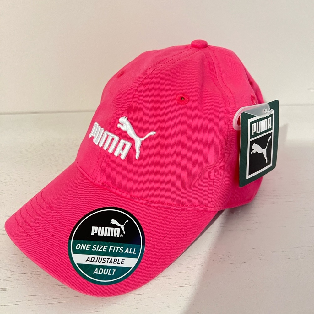Puma pink hat